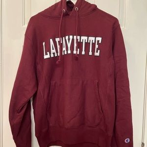 Lafayette College Maroon Hoodie